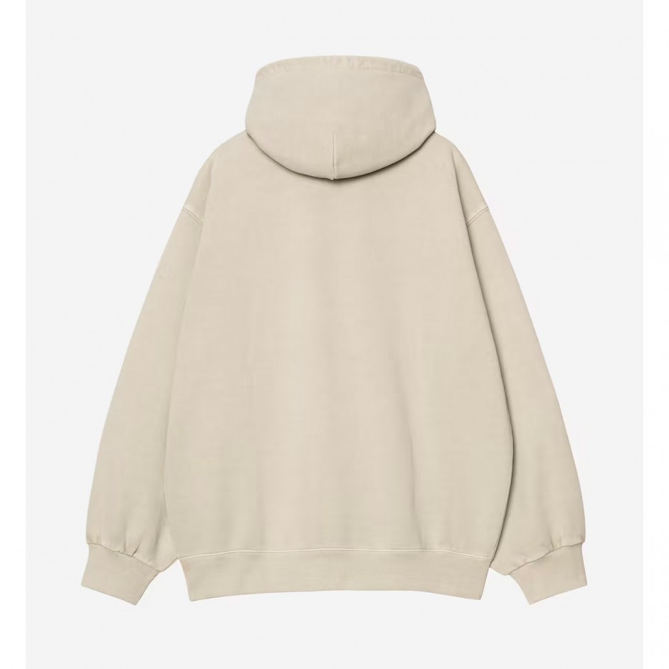 CARHARTT WIP HOODED VISTA SWEATSHIRT I029523-2LPGD Ecru
