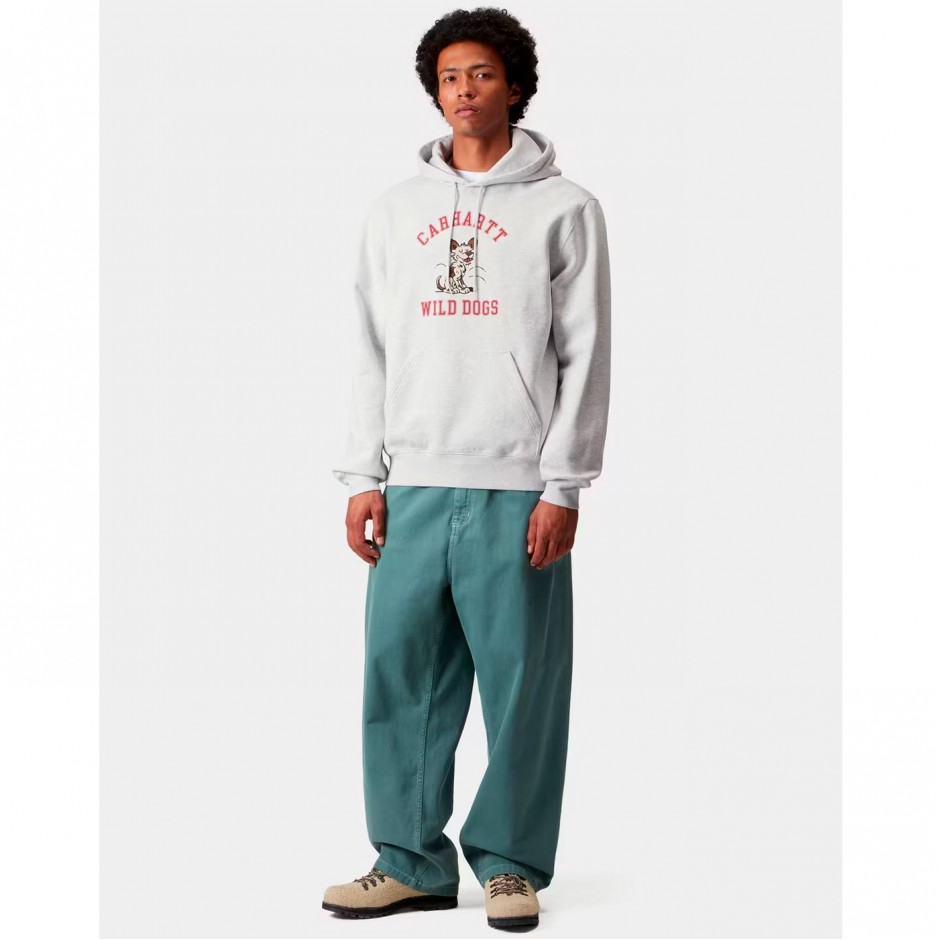 Ανδρικό Φούτερ Γκρι - Carhartt WIP Hooded Wild Dog 