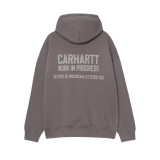 Ανδρικό Φούτερ Ανθρακί - Carhartt WIP Hooded Distance Εικόνα 0