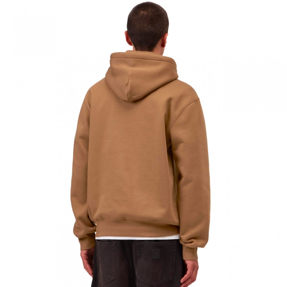 Ανδρικό Φούτερ Καφέ - Carhartt WIP Hooded