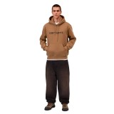 Ανδρικό Φούτερ Καφέ - Carhartt WIP Hooded Εικόνα 1