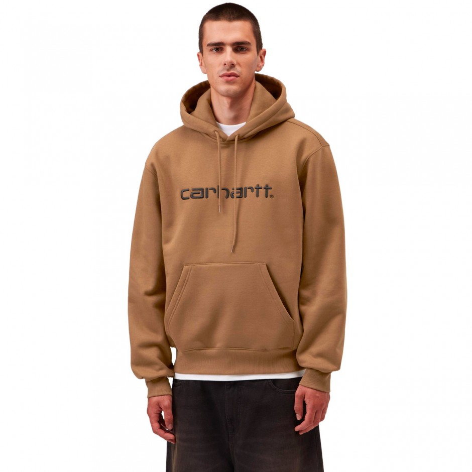 Ανδρικό Φούτερ Καφέ - Carhartt WIP Hooded