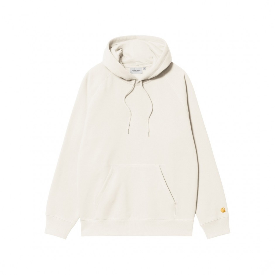 CARHARTT WIP HOODED CHASE SWEAT I033661-0SHXX Ecru