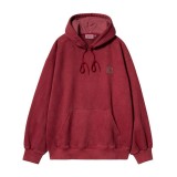 CARHARTT WIP HOODED VISTA SWEATSHIRT I029523-H8GD Βordeaux Image 
