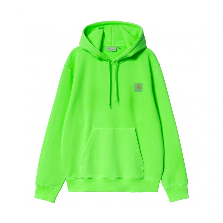 CARHARTT WIP HOODED INDUSTRY SWEAT COTTON I034417-2M4GD Green