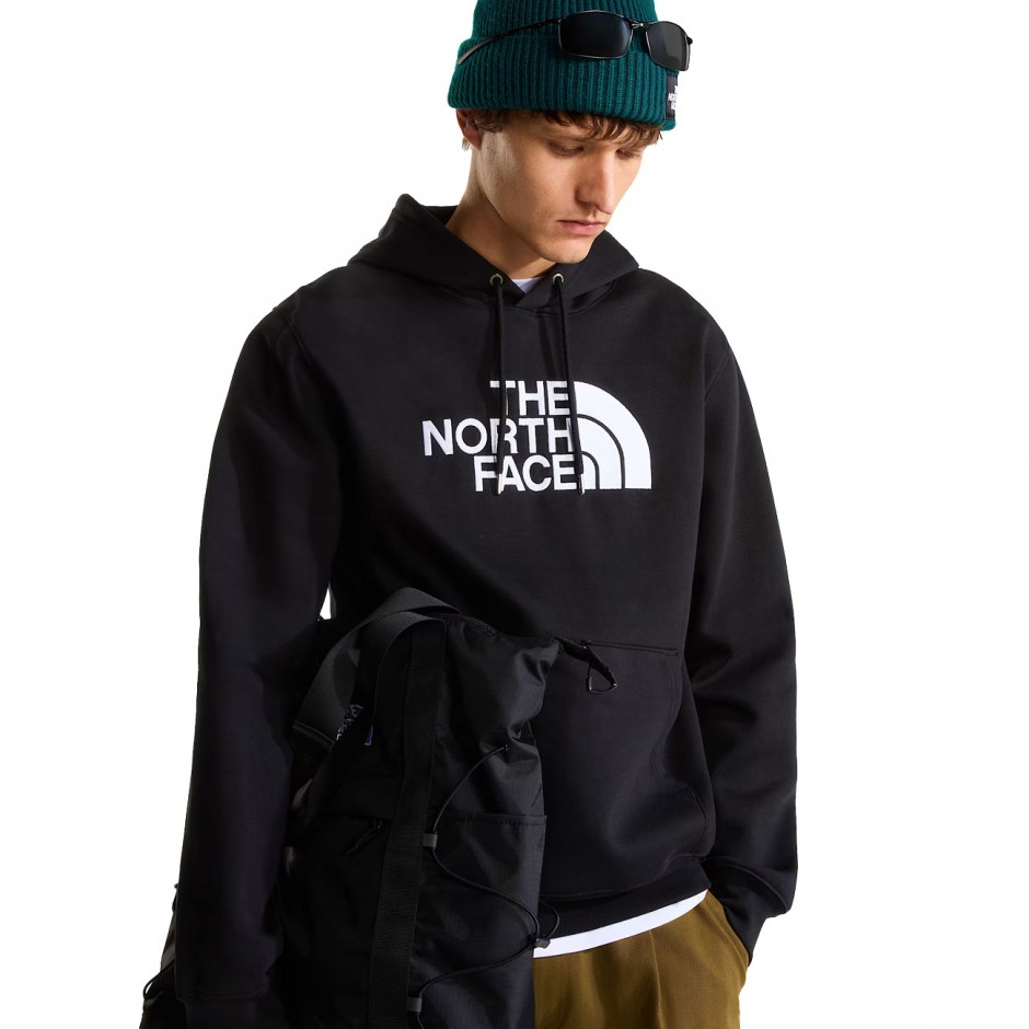 Ανδρικό Φούτερ Μαύρο - The North Face TNF Essential Drew Peak Regular 