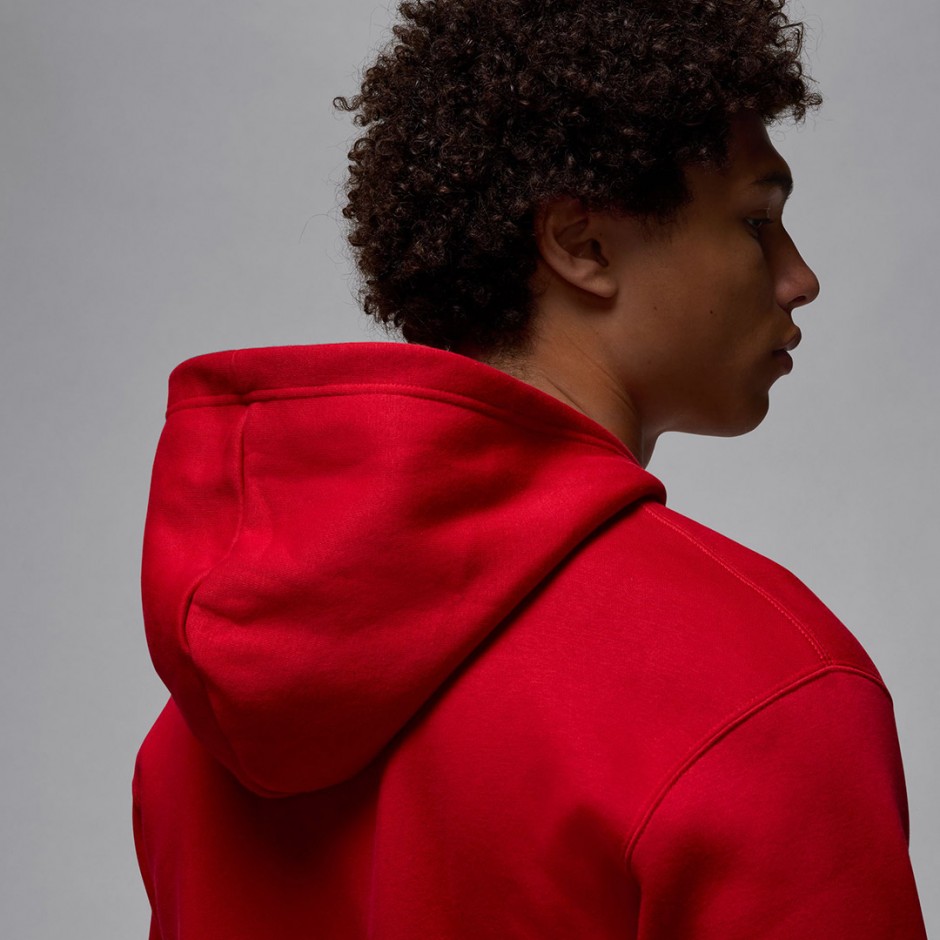 JORDAN BROOKLYN FLEECE HOODIE FV7281-687 Red