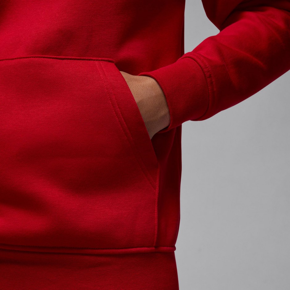 JORDAN BROOKLYN FLEECE HOODIE FV7281-687 Red