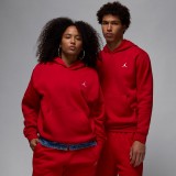 JORDAN BROOKLYN FLEECE HOODIE FV7281-687 Red Image 5