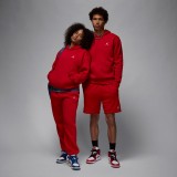 JORDAN BROOKLYN FLEECE HOODIE FV7281-687 Red Image 7