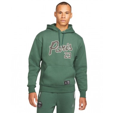 Ανδρική Μπλούζα Φούτερ JORDAN PARIS SAINT-GERMAIN Πράσινο DB6496-333 