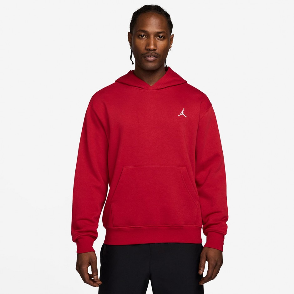JORDAN BROOKLYN FLEECE HOODIE FV7281-687 Red