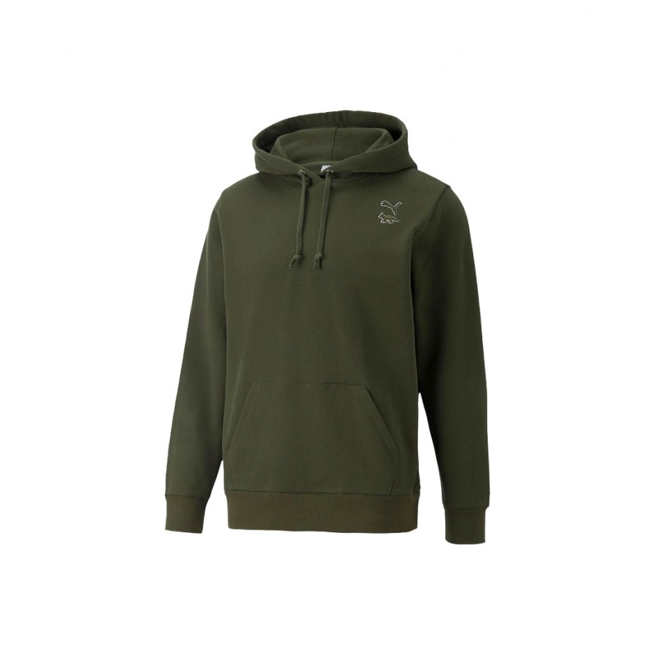 PUMA x MAISON KITSUNE HOODIE 532325-94 Κhaki
