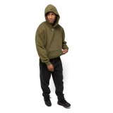 KARL KANI SMALL SIGNATURE OS HEAVY SWEATWASHED KM234-058-2-GREEN OLIVE Image 1
