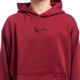 Ανδρικό Φούτερ Μπορντό - Karl Kani Small Signature Essential Εικόνα 1