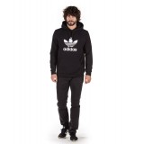 adidas Originals TREFOIL HOODIE DT7964 Μαύρο Εικόνα 3