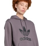 adidas Originals TREFOIL HOODY JY3765 Coal Image 1
