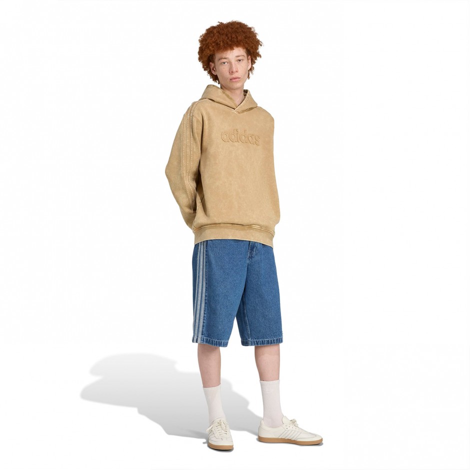 Ανδρικό Φούτερ Μπεζ - adidas Originals Washed