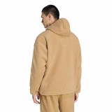 Ανδρική Μακρυμάνικη Μπλούζα Μπεζ - adidas Originals Borg Fleece Teamgeist 1/4 Zipper Εικόνα 0