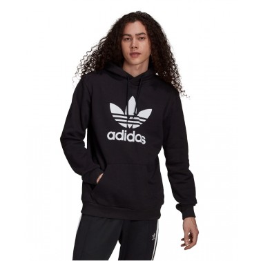 adidas Originals ADICOLOR CLASSICS TREFOIL HOODIE H06667 Μαύρο