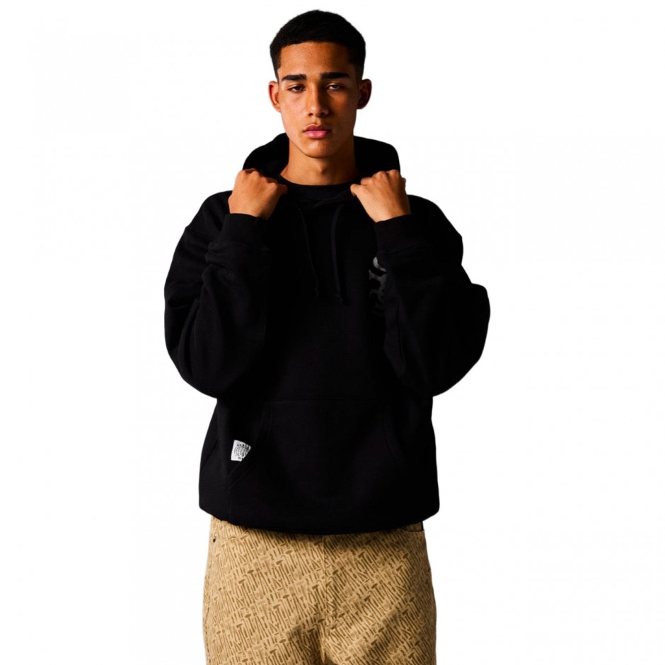 GRIMEY X SK8LAND VINTAGE HOODIE GCH620-BLK Black