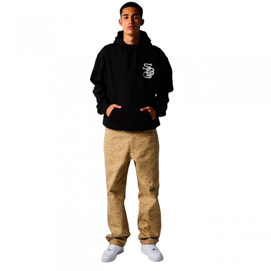 GRIMEY X SK8LAND VINTAGE HOODIE GCH620-BLK Black