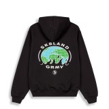 GRIMEY X SK8LAND VINTAGE HOODIE GCH620-BLK Black Image 4