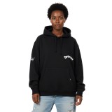 GRIMEY THE PLANET REGULAR HOODIE GCH651-BLK Black Image 1