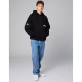 GRIMEY THE PLANET REGULAR HOODIE GCH651-BLK Black Image 3