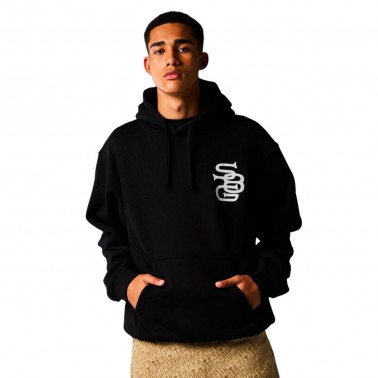 GRIMEY X SK8LAND VINTAGE HOODIE GCH620-BLK Black