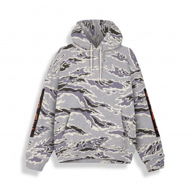 Unisex Φούτερ Γκρι - Grimey Odd Cutlass Camo 