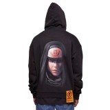 FORGOTTEN BAD MADONNA ULTRA HEAVY COTTON BOX HOODY FOF0023-BLACK Black Image 0