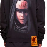FORGOTTEN BAD MADONNA ULTRA HEAVY COTTON BOX HOODY FOF0023-BLACK Black Image 1