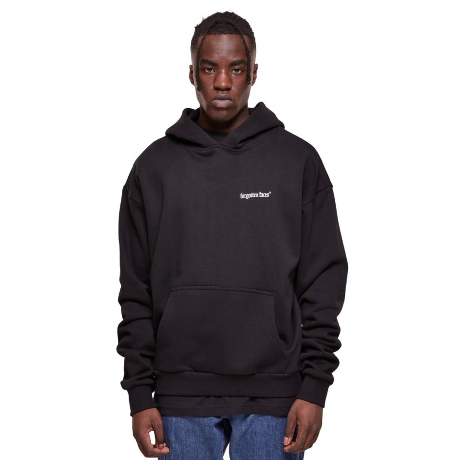FORGOTTEN BAD MADONNA ULTRA HEAVY COTTON BOX HOODY FOF0023-BLACK Black