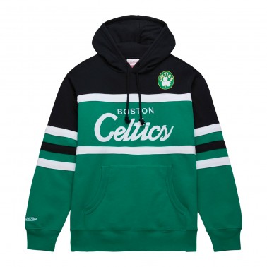 MITCHELL & NESS NBA HEAD COACH HOODIE CELTICS FPHD6293-BCEYYPPPKYGN-KELLY GREEN Green