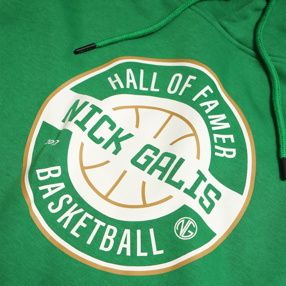 Ανδρικό Φούτερ Πράσινο - Nick Galis 'Hall Of Famer'
