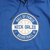 Men's Hoodie Royal Blue - Nick Galis 'Hall Of Famer' Image 3