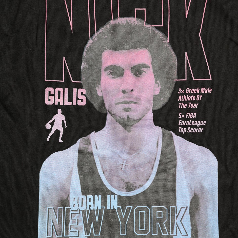 Ανδρικό Φούτερ Μαύρο - Nick Galis 'Court Dreams'
