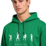 Men's Hoodie Green - Nick Galis 'Legend Moves'  Image 1