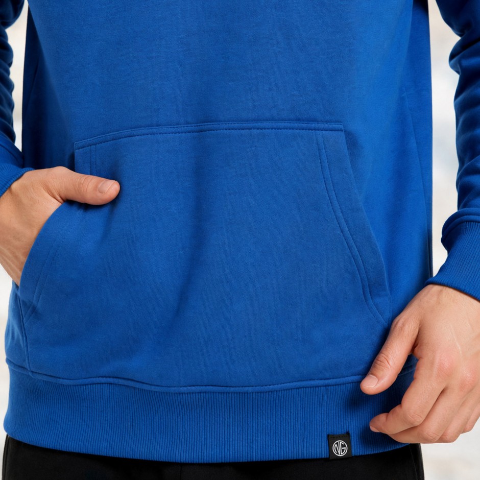 Men's Hoodie Royal Blue - Nick Galis 'Legend Moves' 