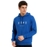 Men's Hoodie Royal Blue - Nick Galis 'Legend Moves'  Image 