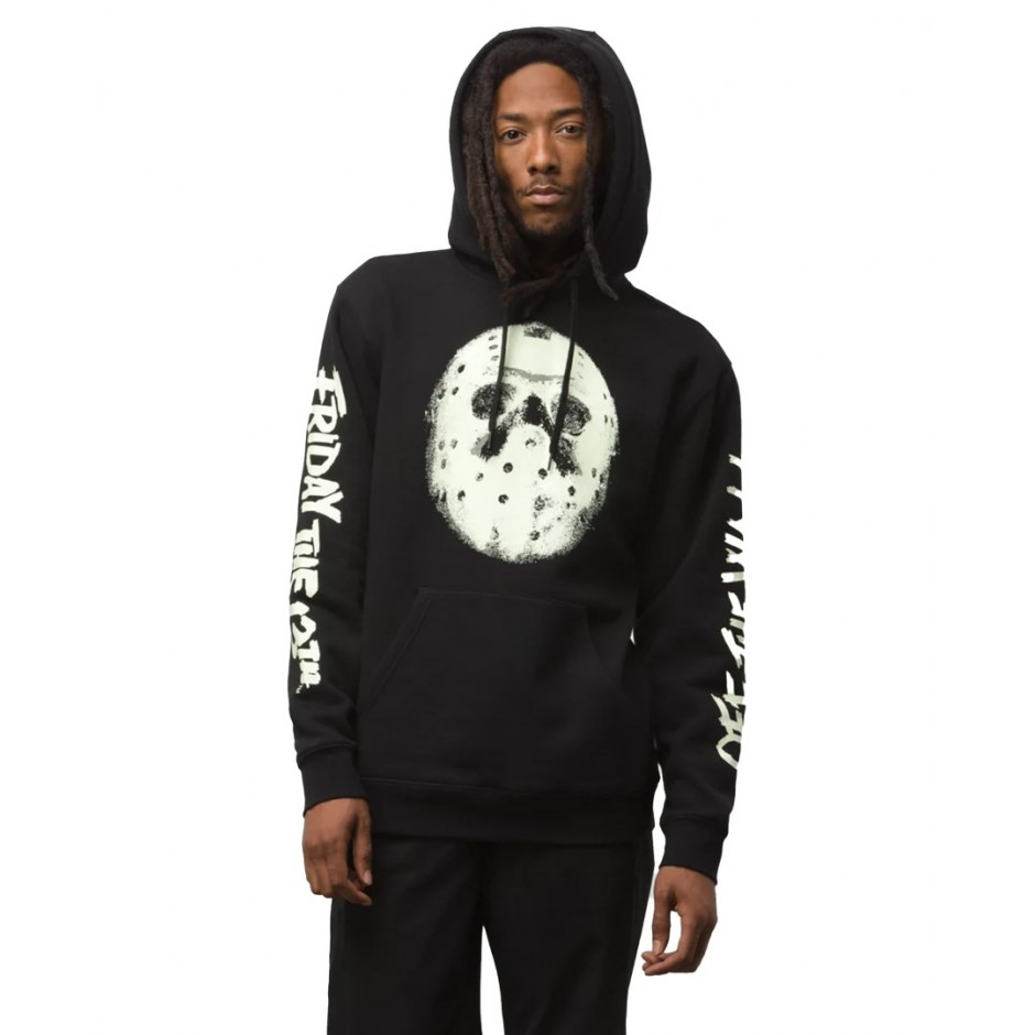 VANS X FRIDAY THE 13TH HOODIE VA4RZIZPL-ZPL Coal - Sneakercage.gr