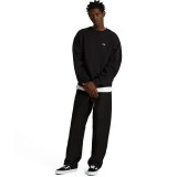 VANS LEFT CHEST II CREW VN0010G7BLK-BLK Black Image 2