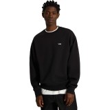 Men's Sweatshirt Black - Vans Left Chest II Logo Image 