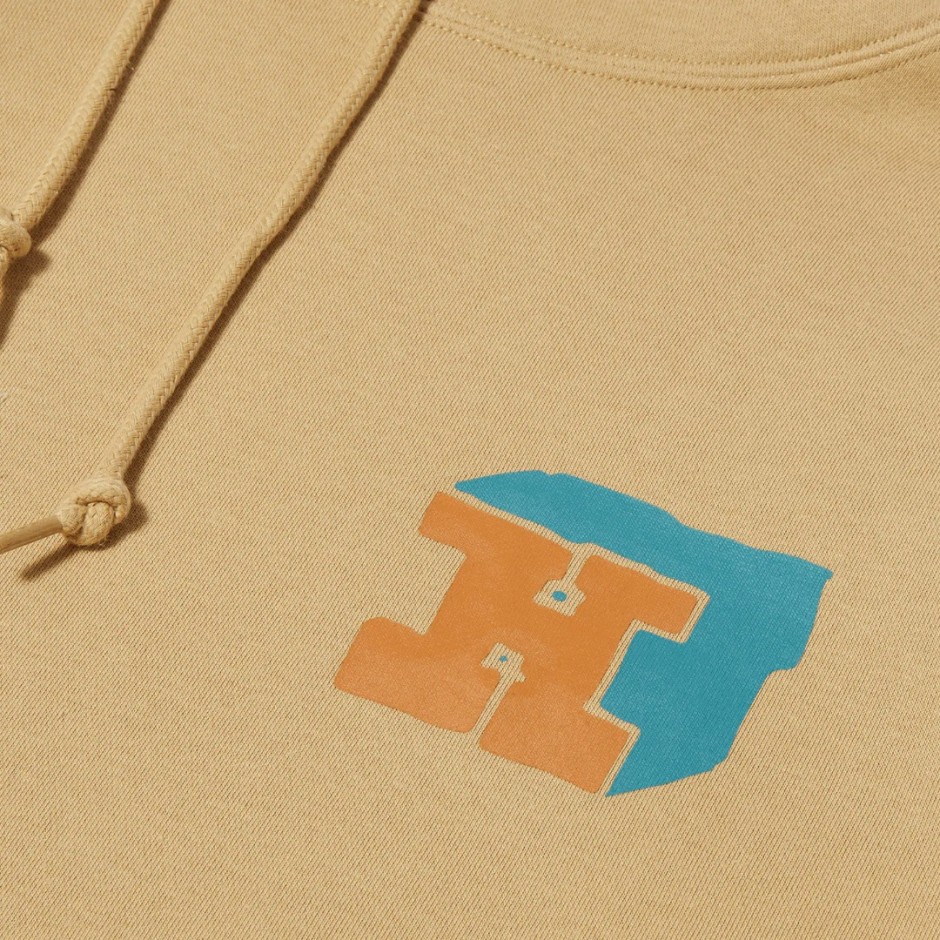 HUF MOREX PO HOODIE PF00635-OATMEAL Beige
