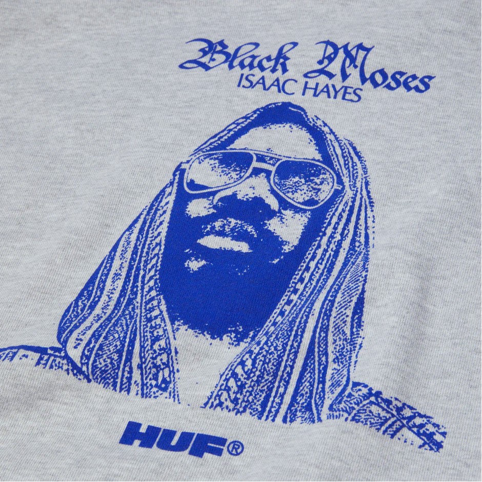 Ανδρικό Φούτερ Γκρι - HUF x Isaac Hayes Black Moses