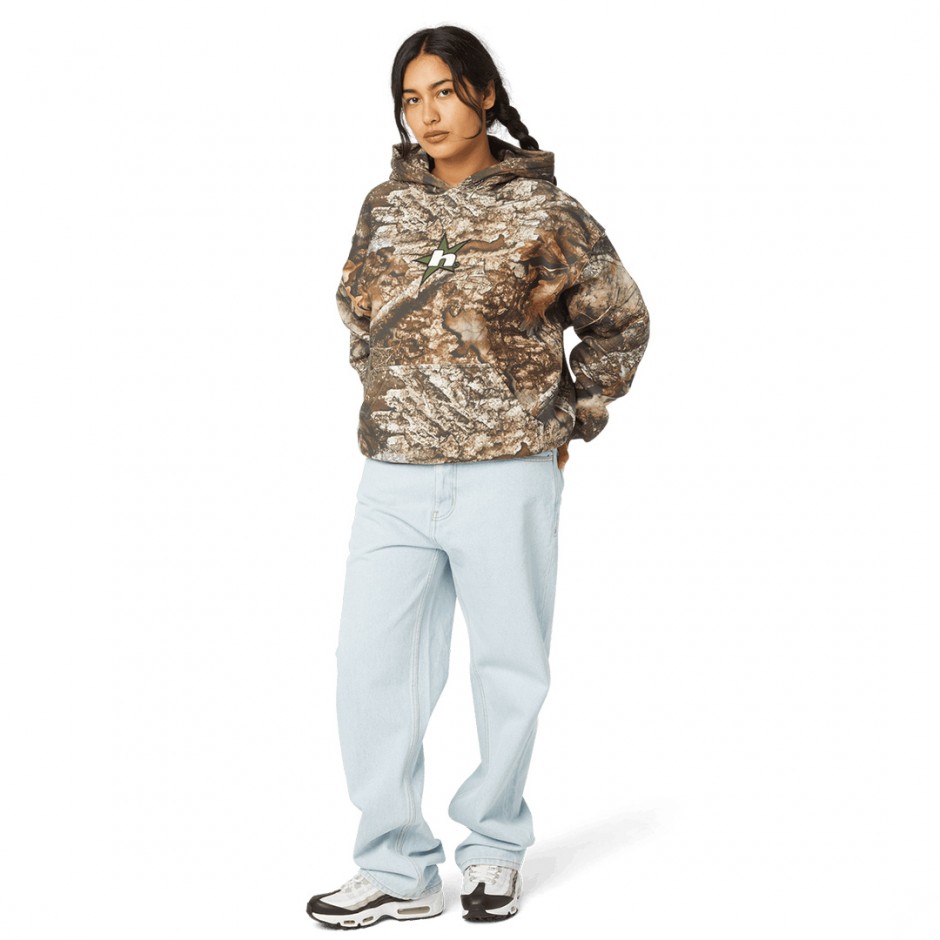 HUF X REALTREE HEAVYWEIGHT HOODIE FL00246-RLTRE Colorful