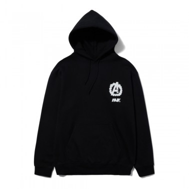 Huf x Avengers Cosmic Assemblage Μαύρο - Ανδρική Μπλούζα Φούτερ