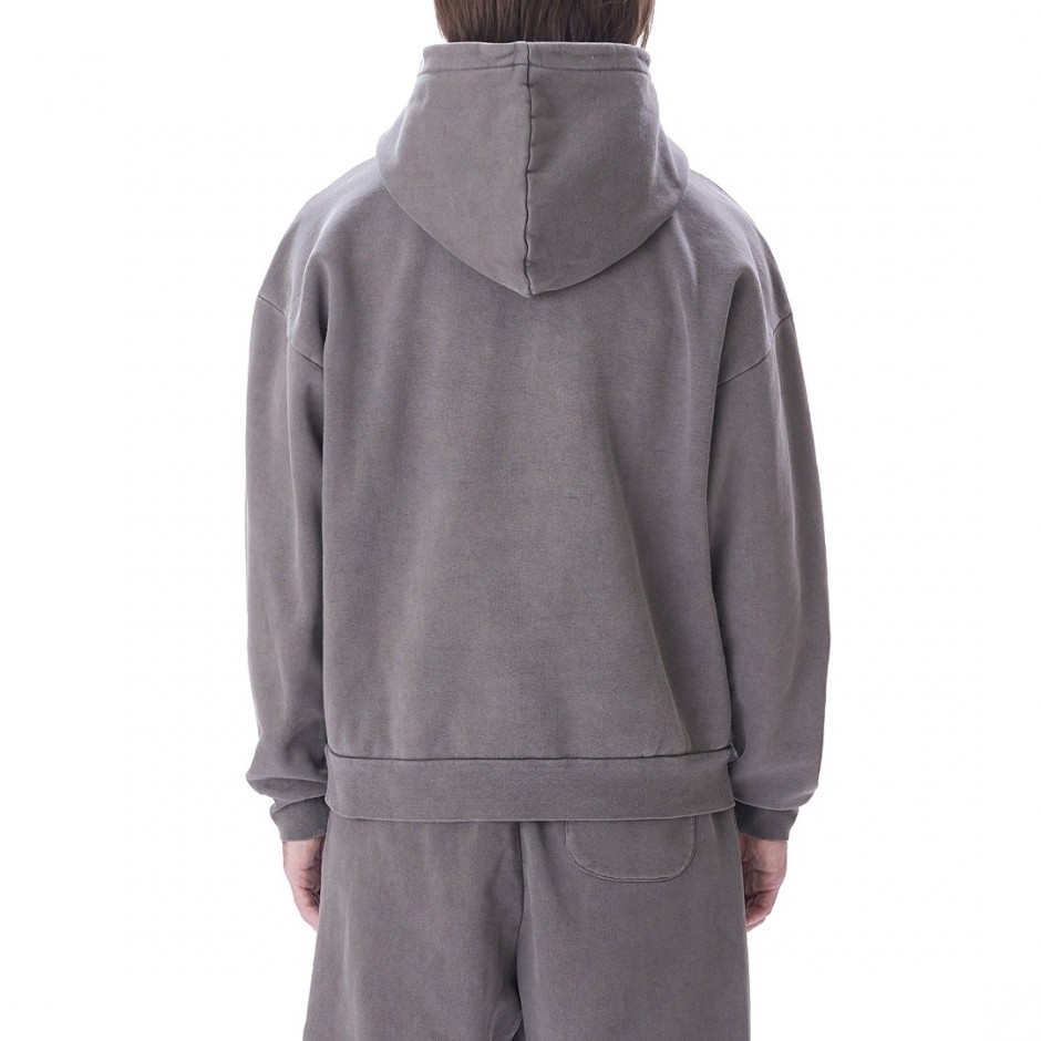 OBEY LOWERCASE PIGMENT HOOD FLEECE 112470194-DIB Black