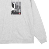 OBEY LOS ANGELES PHOTO FLEECE 112844230-HEA Grey Image 1